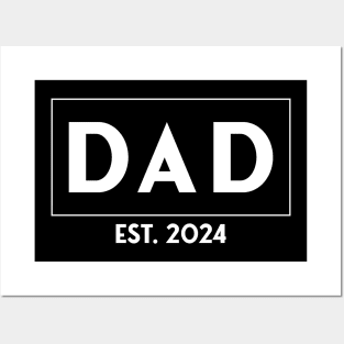 Dad Est. 2024 Posters and Art